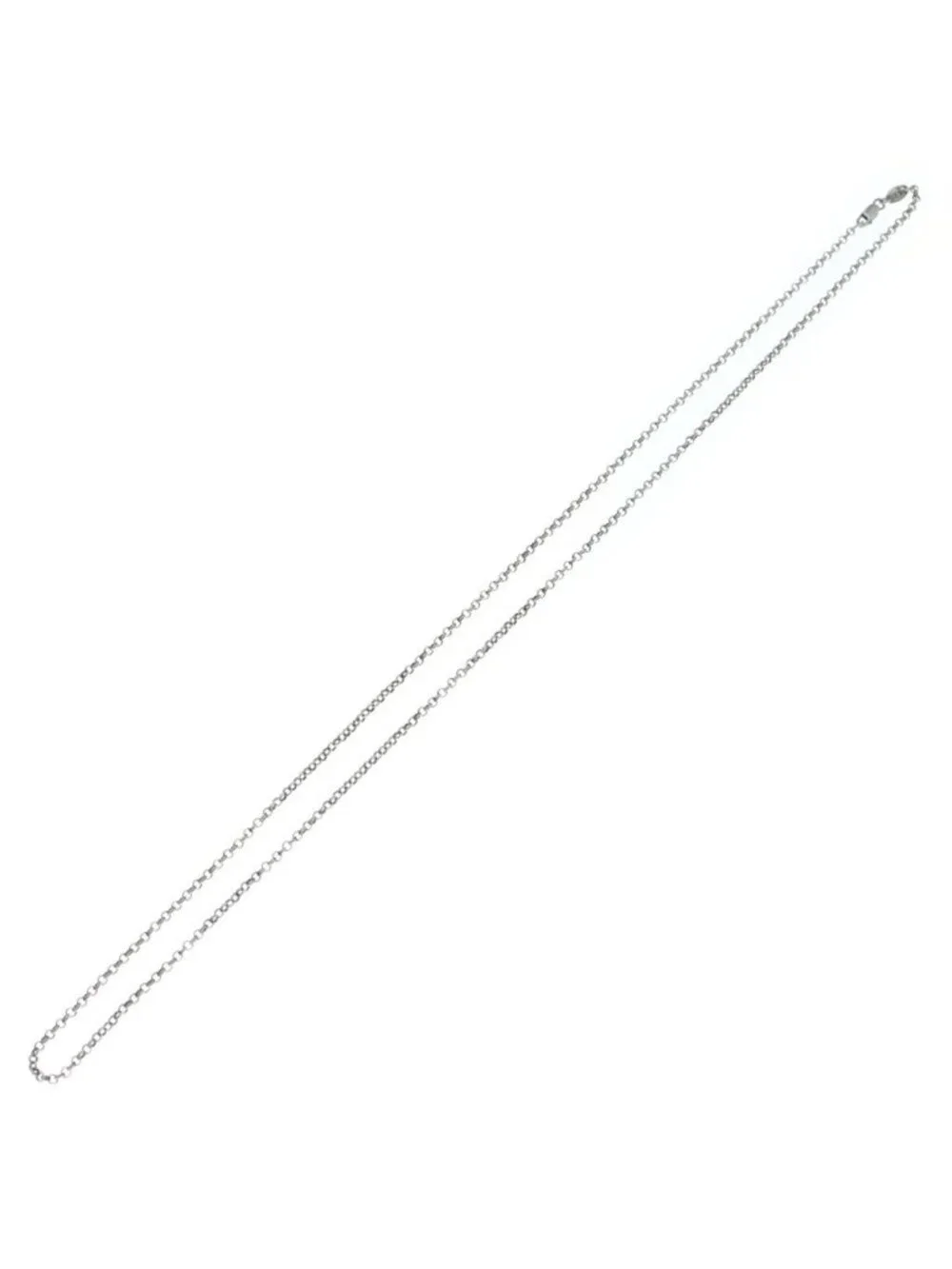 Chrome Hearts Neckchain Roll Chain Necklace Silver